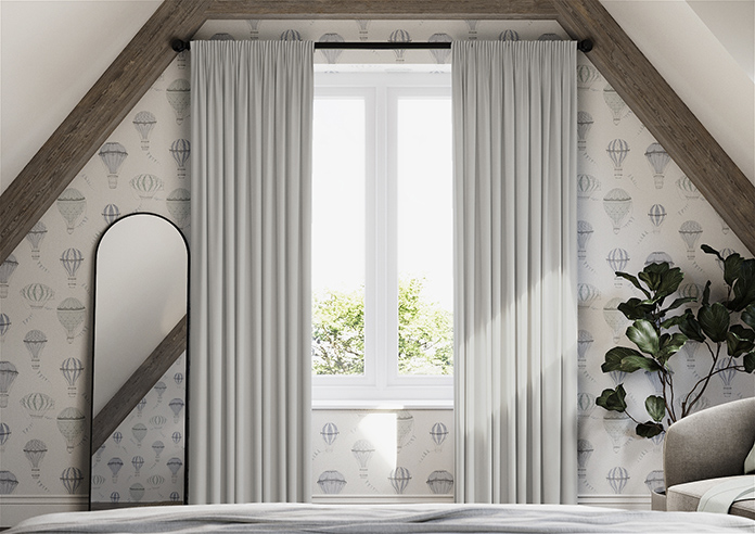 Loxley, Grey - Made to Measure Curtains - Image 3